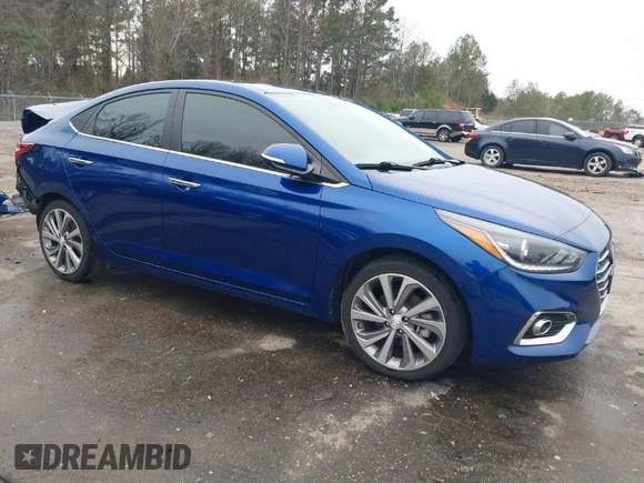 2021 Hyundai Accent Limited with VIN 3KPC34A6XME144957, listed as a IAAI auction lot 41543025 with 41,253 mi miles. Bid and sale history available at carsss.com. Image 1.