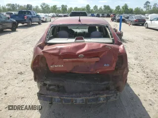 2007 Nissan Sentra 2.0 with VIN 3N1AB61E77L705146, listed as a Copart auction lot 52976845 with 280,193 mi miles and Salvage Title. Bid and sale history available at DreamBid. Image 6.