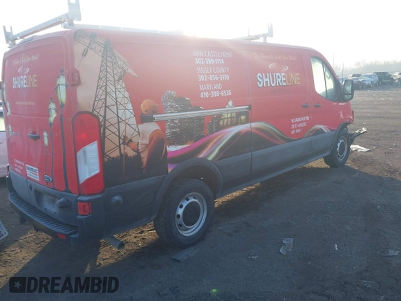 2020 Ford Transit Cargo z VIN 1FTBR1Y83LKB49056, wystawiony jako IAAI lot #41168050 z przebiegiem 91 855 mil mil oraz . Historia ofert i sprzedaży dostępna na DreamBid. Obrazek 4.
