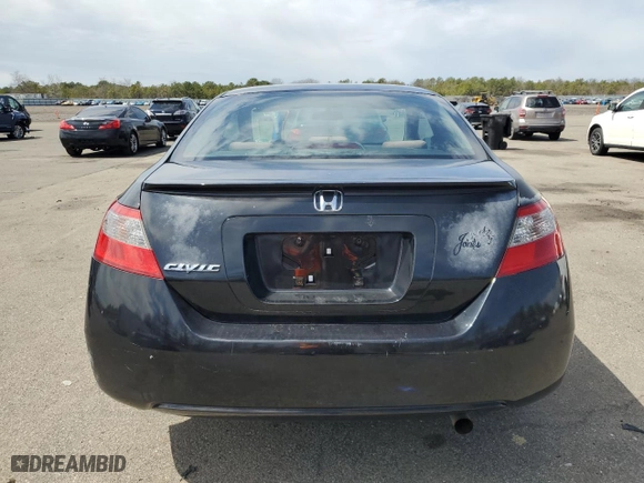 2010 Honda Civic Cpe EX with VIN 2HGFG1B80AH534936, listed as a Copart auction lot 51505095 with 110,748 mi miles and Salvage Title. Bid and sale history available at carsss.com. Image 6.