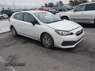 2023 Subaru Impreza with VIN 4S3GTAB60P3700817, listed as a IAAI auction lot 41501563 with 17,170 mi miles and . Bid and sale history available at DreamBid. Image 1.
