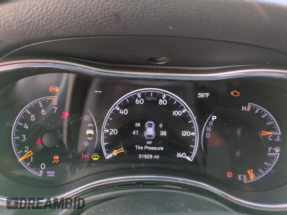 2020 Jeep Grand Cherokee Limited with VIN 1C4RJEBG8LC338101, listed as a Copart auction lot 48945525 with 31,629 mi miles and Salvage Title. Bid and sale history available at carsss.com. Image 9.