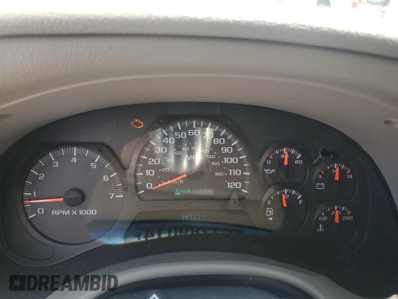 2005 Chevrolet TrailBlazer LS with VIN 1GNDS13S452162960, listed as a Copart auction lot 67789014 with 147,651 mi miles and Salvage Title. Bid and sale history available at DreamBid. Image 9.