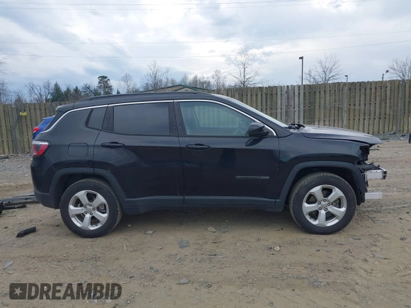 2019 Jeep Compass Latitude z VIN 3C4NJDBB8KT766816, wystawiony jako IAAI lot #41678251 z przebiegiem 143 512 mil mil oraz . Historia ofert i sprzedaży dostępna na DreamBid. Obrazek 14.