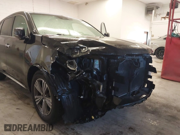 2019 Acura MDX with VIN 5J8YD4H3XKL025908, listed as a IAAI auction lot 41490178 with 82,985 mi miles. Bid and sale history available at carsss.com. Image 6.