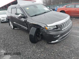 2015 Jeep Grand Cherokee Summit with VIN 1C4RJFJM6FC955904, listed as a IAAI auction lot 41483446 with 65,970 mi miles. Bid and sale history available at carsss.com. Image 1.