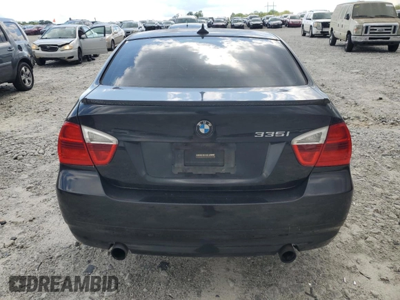 2007 BMW 3 Series 335i with VIN WBAVB73547VF53554, listed as a Copart auction lot 53083545 with 153,751 mi miles and Clean Title. Bid and sale history available at carsss.com. Image 6.