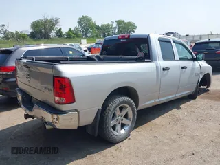 2014 Ram 1500 Tradesman with VIN 1C6RR7FT2ES106542, listed as a IAAI auction lot 42461071 with 117,402 mi miles and . Bid and sale history available at DreamBid. Image 4.
