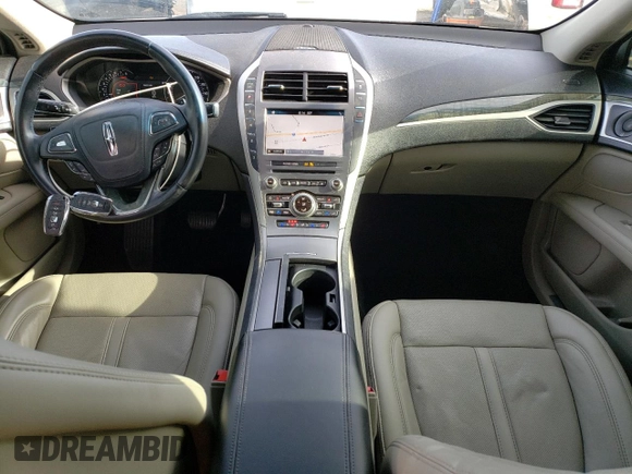2018 Lincoln MKZ Reserve with VIN 3LN6L5FC3JR621813, listed as a Copart auction lot 47445483 with 49,914 mi miles and . Bid and sale history available at DreamBid. Image 8.