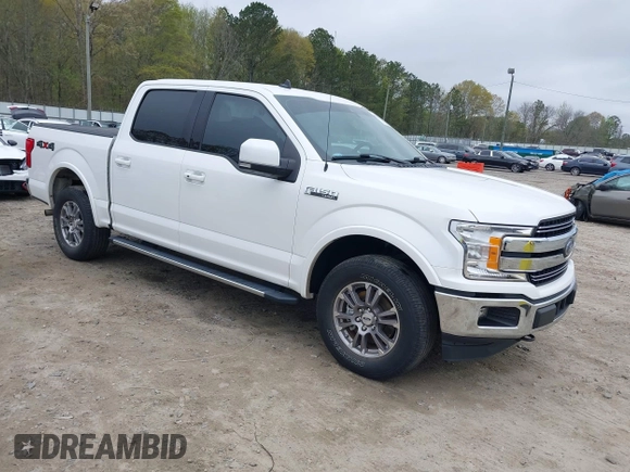 2020 Ford F-150 XL with VIN 1FTEW1EP3LKF23733, listed as a IAAI auction lot 41917601 with 91,082 mi miles. Bid and sale history available at carsss.com. Image 1.
