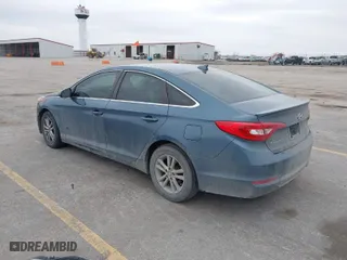 2017 Hyundai Sonata 2.4L with VIN 5NPE24AF6HH497550, listed as a IAAI auction lot 41707185 with 135,797 mi miles. Bid and sale history available at carsss.com. Image 3.