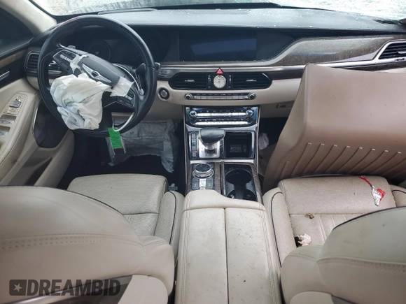 2018 Genesis G90 Premium z VIN KMHG34JA4JU046831, wystawiony jako Copart lot #71627693 z przebiegiem 38 207 mil mil oraz . Historia ofert i sprzedaży dostępna na DreamBid. Obrazek 8.