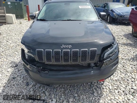 2020 Jeep Cherokee Trailhawk Elite with VIN 1C4PJMBN2LD546324, listed as a Copart auction lot 60826494 with 79,625 mi miles and Salvage title. Bid and sale history available at DreamBid. Image 12.