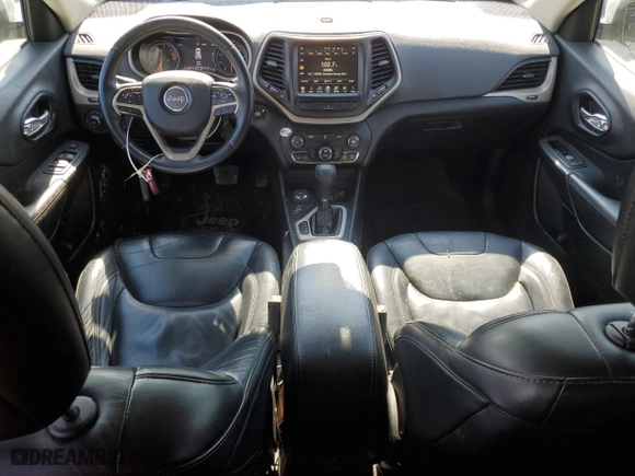 2017 Jeep Cherokee Limited with VIN 1C4PJMDB4HW519835, listed as a Copart auction lot 46872515 with 162,371 mi miles and Clean Title. Bid and sale history available at carsss.com. Image 8.