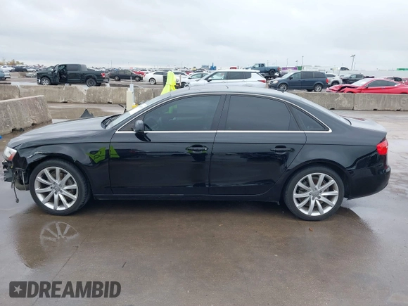 2013 Audi A4 Premium Plus with VIN WAUFFAFL1DN028279, listed as a IAAI auction lot 41085916 with 147,644 mi miles. Bid and sale history available at carsss.com. Image 15.