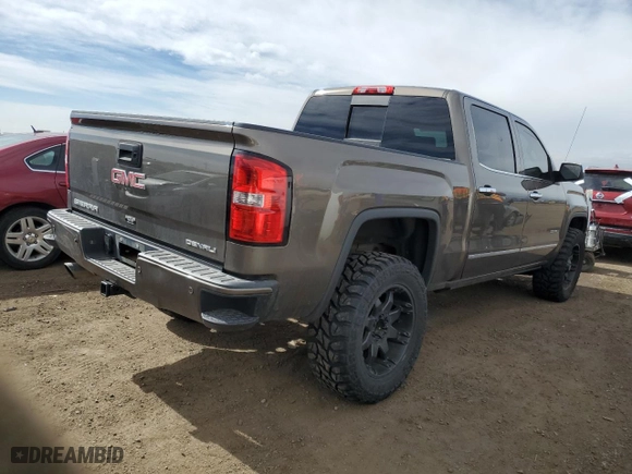 2015 GMC Sierra 1500 Denali with VIN 3GTU2WEJ0FG493862, listed as a Copart auction lot 48051765 with 193,890 mi miles and Salvage Title. Bid and sale history available at carsss.com. Image 3.
