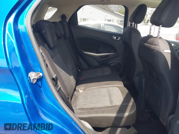 2018 Ford EcoSport SE with VIN MAJ6P1UL9JC212272, listed as a IAAI auction lot 41980901 with 108,488 mi miles. Bid and sale history available at carsss.com. Image 8.