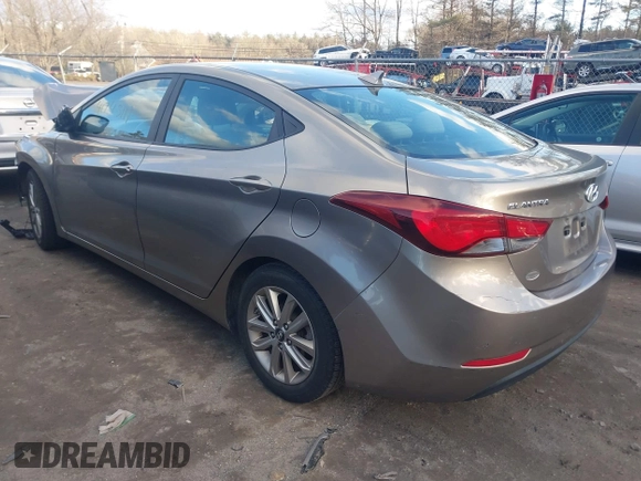 2014 Hyundai Elantra Limited z VIN 5NPDH4AE6EH487713, wystawiony jako IAAI lot #41745111 z przebiegiem 88 221 mil mil oraz . Historia ofert i sprzedaży dostępna na DreamBid. Obrazek 3.