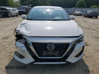 2021 Nissan Sentra SV with VIN 3N1AB8CV5MY299715, listed as a Copart auction lot 59483005 with 77,340 mi miles and Salvage title. Bid and sale history available at DreamBid. Image 5.