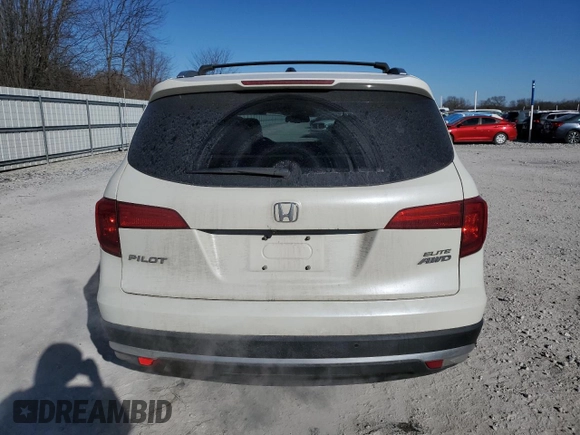 2016 Honda Pilot Elite with VIN 5FNYF6H06GB035629, listed as a Copart auction lot 41771555 with 114,419 mi miles and Clean Title. Bid and sale history available at carsss.com. Image 6.