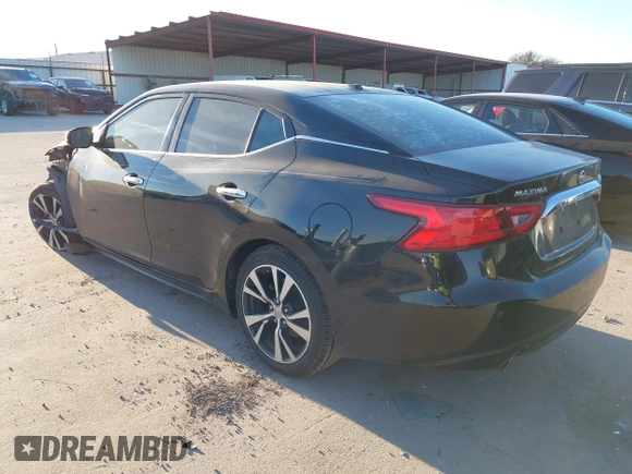 2016 Nissan Maxima Platinum z VIN 1N4AA6AP6GC430470, wystawiony jako IAAI lot #41390041 z przebiegiem 86 483 mil mil oraz . Historia ofert i sprzedaży dostępna na DreamBid. Obrazek 3.