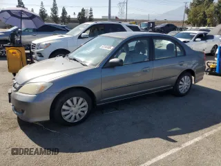 2004 Honda Civic LX with VIN 2HGES16694H643354, listed as a Copart auction lot 53740495 with 103,450 mi miles and Clean Title. Bid and sale history available at carsss.com. Image 1.