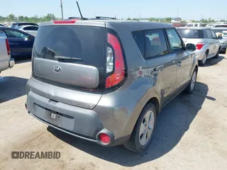 2014 Kia Soul with VIN KNDJN2A27E7049468, listed as a IAAI auction lot 42008888 with 112,788 mi miles. Bid and sale history available at carsss.com. Image 4.