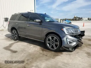 2021 Ford Expedition Limited with VIN 1FMJU1KT4MEA43752, listed as a Copart auction lot 42926305 with 61,443 mi miles and Salvage title. Bid and sale history available at DreamBid. Image 4.