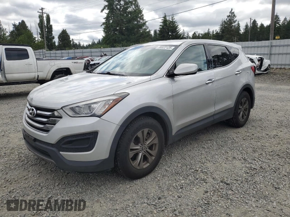 2014 Hyundai Santa Fe with VIN 5XYZTDLB6EG175759, listed as a Copart auction lot 59322125 with 154,074 mi miles and Salvage title. Bid and sale history available at DreamBid. Image 1.