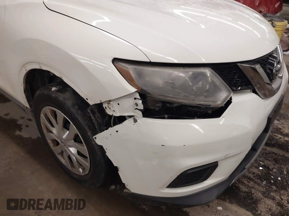 2016 Nissan Rogue SL with VIN 5N1AT2MT3GC817351, listed as a IAAI auction lot 41381048 with 172,665 mi miles and . Bid and sale history available at carsss.com. Image 6.