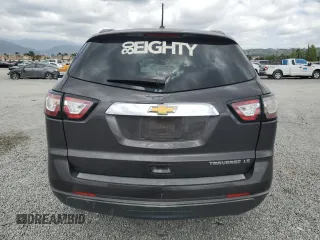2015 Chevrolet Traverse LS with VIN 1GNKRFED4FJ381925, listed as a Copart auction lot 53170385 with Not Provided miles and Salvage Title. Bid and sale history available at DreamBid. Image 6.