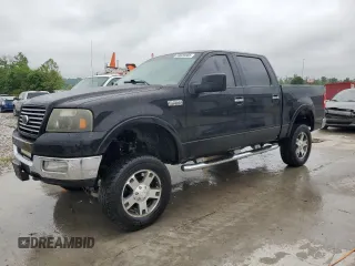 2005 Ford F-150 XLT с VIN 1FTPW14505FA44657, выставлен на аукционе Copart как лот 59939885 с пробегом 261 649 миль миль и Списание • Salvage title. История ставок и продаж доступна на DreamBid. Изображение 1.