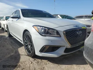 2020 Genesis G80 3.8L with VIN KMTFN4JE4LU328761, listed as a Copart auction lot 74386554 with 24,082 mi miles and Non Repairable. Bid and sale history available at carsss.com. Image 5.