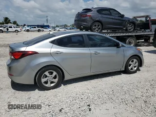 2015 Hyundai Elantra SE z VIN 5NPDH4AE7FH567958, wystawiony jako Copart lot #58691075 z przebiegiem 146 970 mil mil oraz Tytuł czysty. Historia ofert i sprzedaży dostępna na DreamBid. Obrazek 3.