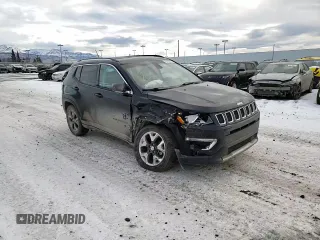 2020 Jeep Compass Limited with VIN 3C4NJDCB5LT208633, listed as a Copart auction lot 46477295 with 77,113 mi miles and Salvage Title. Bid and sale history available at carsss.com. Image 11.