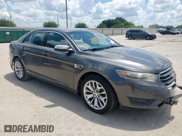 2015 Ford Taurus Limited with VIN 1FAHP2F87FG114302, listed as a Copart auction lot 62407335 with 162,107 mi miles and Salvage title. Bid and sale history available at DreamBid. Image 4.