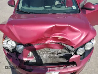 2014 Chevrolet Sonic LT with VIN 1G1JC6SB7E4120416, listed as a Copart auction lot 45308955 with 92,472 mi miles and Salvage Title. Bid and sale history available at carsss.com. Image 13.