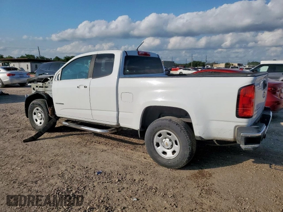 2020 Chevrolet Colorado 2WD Work Truck with VIN 1GCHSBENXL1128144, listed as a Copart auction lot 59211325 with 53,416 mi miles and Salvage title. Bid and sale history available at DreamBid. Image 2.