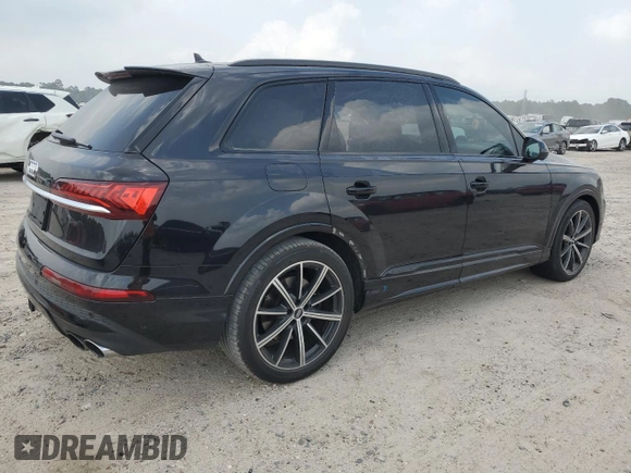 2020 Audi SQ7 z VIN WA1VWAF79LD013335, wystawiony jako Copart lot #56011584 z przebiegiem 35 173 mil mil oraz Szkoda całkowita • Salvage title. Historia ofert i sprzedaży dostępna na DreamBid. Obrazek 3.