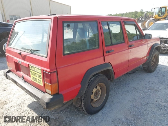 1996 Jeep Cherokee z VIN 1J4FB28S4TL145447, wystawiony jako IAAI lot #42414080 z przebiegiem 437 448 mil mil oraz . Historia ofert i sprzedaży dostępna na DreamBid. Obrazek 4.