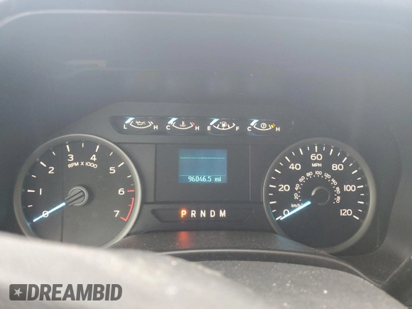 2020 Ford F-150 XL with VIN 1FTEW1C40LFA96741, listed as a Copart auction lot 50423815 with 96,046 mi miles and Salvage Title. Bid and sale history available at DreamBid. Image 9.
