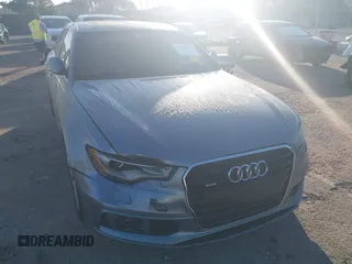 2013 Audi A6 3.0T Prestige with VIN WAUJGAFC6DN131821, listed as a IAAI auction lot 41411463 with 186,380 mi miles. Bid and sale history available at carsss.com. Image 6.