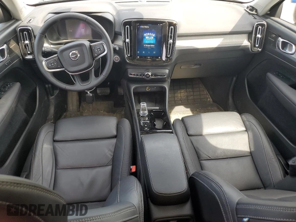 2023 Volvo XC40 Plus Dark Theme with VIN YV4L12UW6P2004151, listed as a Copart auction lot 56664765 with 9,335 mi miles and Salvage title. Bid and sale history available at DreamBid. Image 8.