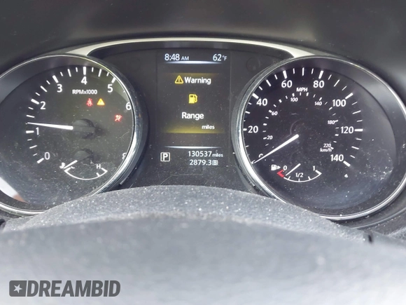 2015 Nissan Rogue SL with VIN 5N1AT2MT7FC877986, listed as a IAAI auction lot 41777704 with 130,537 mi miles. Bid and sale history available at carsss.com. Image 7.