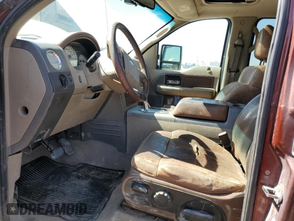 2007 Ford F-150 XLT with VIN 1FTPW14V57KD40042, listed as a Copart auction lot 55787425 with 310,652 mi miles and Clean Title. Bid and sale history available at DreamBid. Image 7.