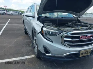 2018 GMC Terrain SLT with VIN 3GKALPEX1JL322925, listed as a IAAI auction lot 42145713 with 146,418 mi miles and . Bid and sale history available at carsss.com. Image 6.