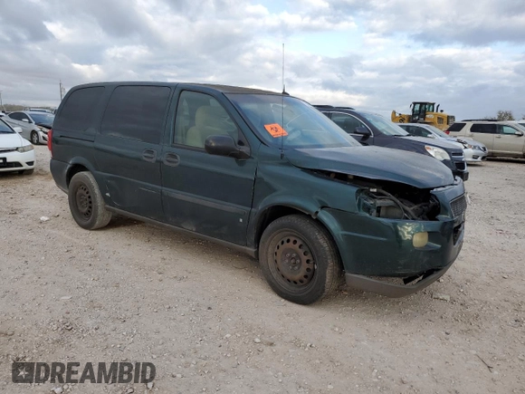 2006 Chevrolet Uplander LS Fleet with VIN 1GNDV23L26D186928, listed as a Copart auction lot 70309944 with 0 mi miles and Salvage Title. Bid and sale history available at carsss.com. Image 4.