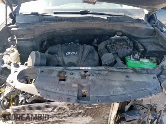 2014 Hyundai Santa Fe Sport with VIN 5XYZU3LB3EG169201, listed as a Copart auction lot 52828455 with 187,953 mi miles and Salvage Title. Bid and sale history available at carsss.com. Image 12.
