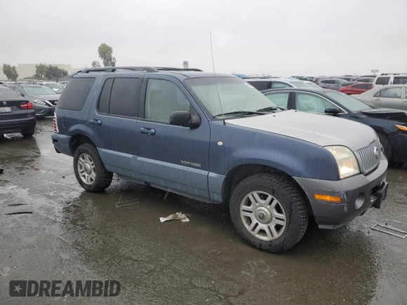2002 Mercury Mountaineer z VIN 4M2DU66E12ZJ34780, wystawiony jako Copart lot #42529655 z przebiegiem 142 723 mil mil oraz Szkoda całkowita • Salvage title. Historia ofert i sprzedaży dostępna na DreamBid. Obrazek 4.