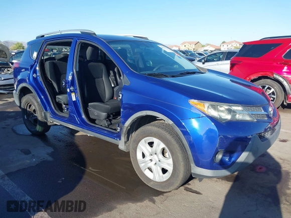 2014 Toyota RAV4 LE with VIN 2T3ZFREV9EW124480, listed as a IAAI auction lot 42579578 with 117,799 mi miles and . Bid and sale history available at DreamBid. Image 1.